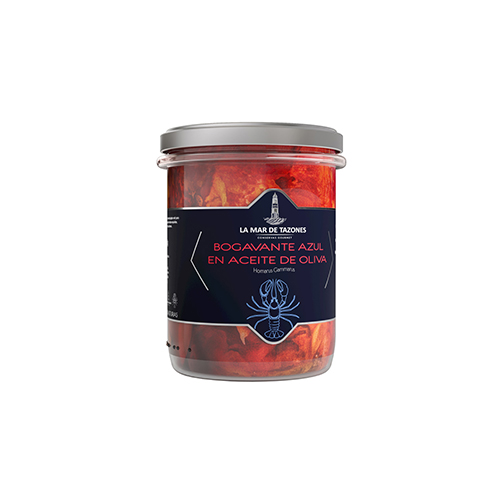Carne di aragosta blu in olio d'oliva - 145gr